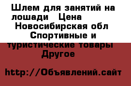 Шлем для занятий на лошади › Цена ­ 1 500 - Новосибирская обл. Спортивные и туристические товары » Другое   